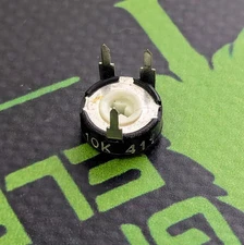 430-100 - PIHER - 10PACK - 100OHM 10mm TRIMPOT - Top Adjustable Variable Resisto