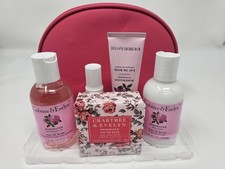 Crabtree  Evelyn ROSEWATER Personal Travel Set 5 Piece Set