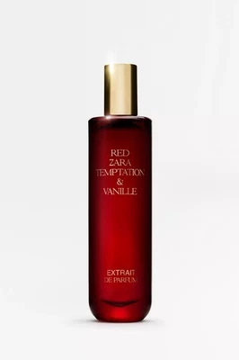 ZARA Red Temptation Vanille Extrait De Parfum EDP Fragrance Perfume Spray 50ml
