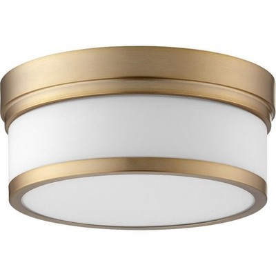 Quorum 3509-12-80 Transitional Two Light Ceiling Mount from Celeste Collectio...