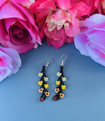 Beaded Earrings Native American Style