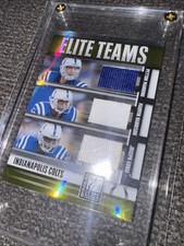 Peyton Manning MH,JA 12/99 Elite Teams ET-11 Donruss Playoff 2007 