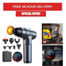 AERLANG Massage Gun with Heat - Deep Tissue Muscle Massager