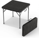Used 3/3.5/4/5.5/6/8 Ft Plastic Folding Table Indoor/Outdoor Dining Party Use