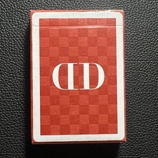 Anyone Dan And Dave Smoke & Mirrors V6 Red Checkerboard Edition Playing Cards