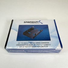 Sabrent 2.5 Inch to 3.5 Inch Internal SSD  SATA Hard Disk Drive Mounting Kit