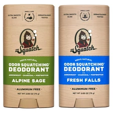 Natural Deodorant for Men - Odor-Squatching Aluminum Free - Alpine Sage & Fresh 