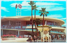 Carousel Of Progress Disneyland Postcard Vintage Chrome California GE Travel