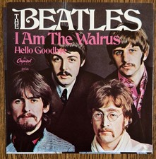 THE BEATLES I AM THE WALRUS PICTURE SLEEVE - NM