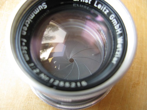 Leica 50mm Summicron Collapsible f/2 Lens in Leica Screw Mount M39 LTM L39 - Picture 5 of 24