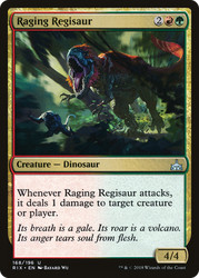 Raging Regisaur 168 Uncommon Rivals of Ixalan