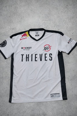 100 Thieves LCS Nations 2019 Esports League Of Legends Jersey Rozmiar XXL REAL
