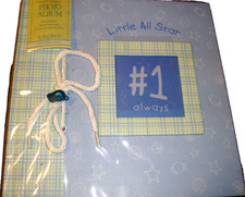 CR GIBSON "Little All Star" Photo Album Pocket Pages Holds 200 Photos Gift G3