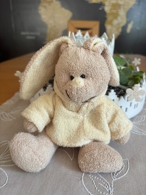  Schmusetier Kuscheltier Nicotoy Hase Pullover ca. 20 cm   selten
