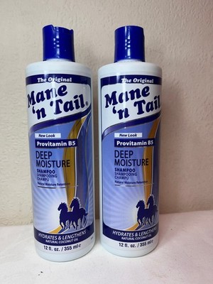 2x Neu Mane n Tail Deep Moisture Shampoo je 355ml Doppelpack Doppel Duo Paar