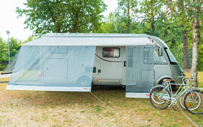 Fiamma Sun View XL Markisenaufsatz Vorderwand, Sonnenschutz Markise Vorderwand
