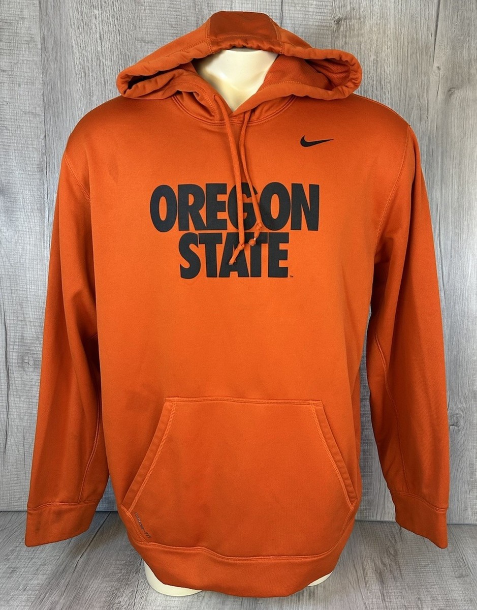 Oregon State Beavers Hoodie Sweatshirt OSU Nike Therma Fit (stains) Men’s  XXL