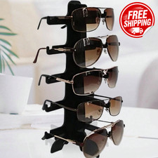 1Pc 5 Tier Sunglasses Display Stand Eyeglasses Holder Countertop Rack Organizer