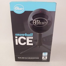 Blue Microphones Snowball iCE Wired Cardioid USB Plug 'n Play Microphone Sealed