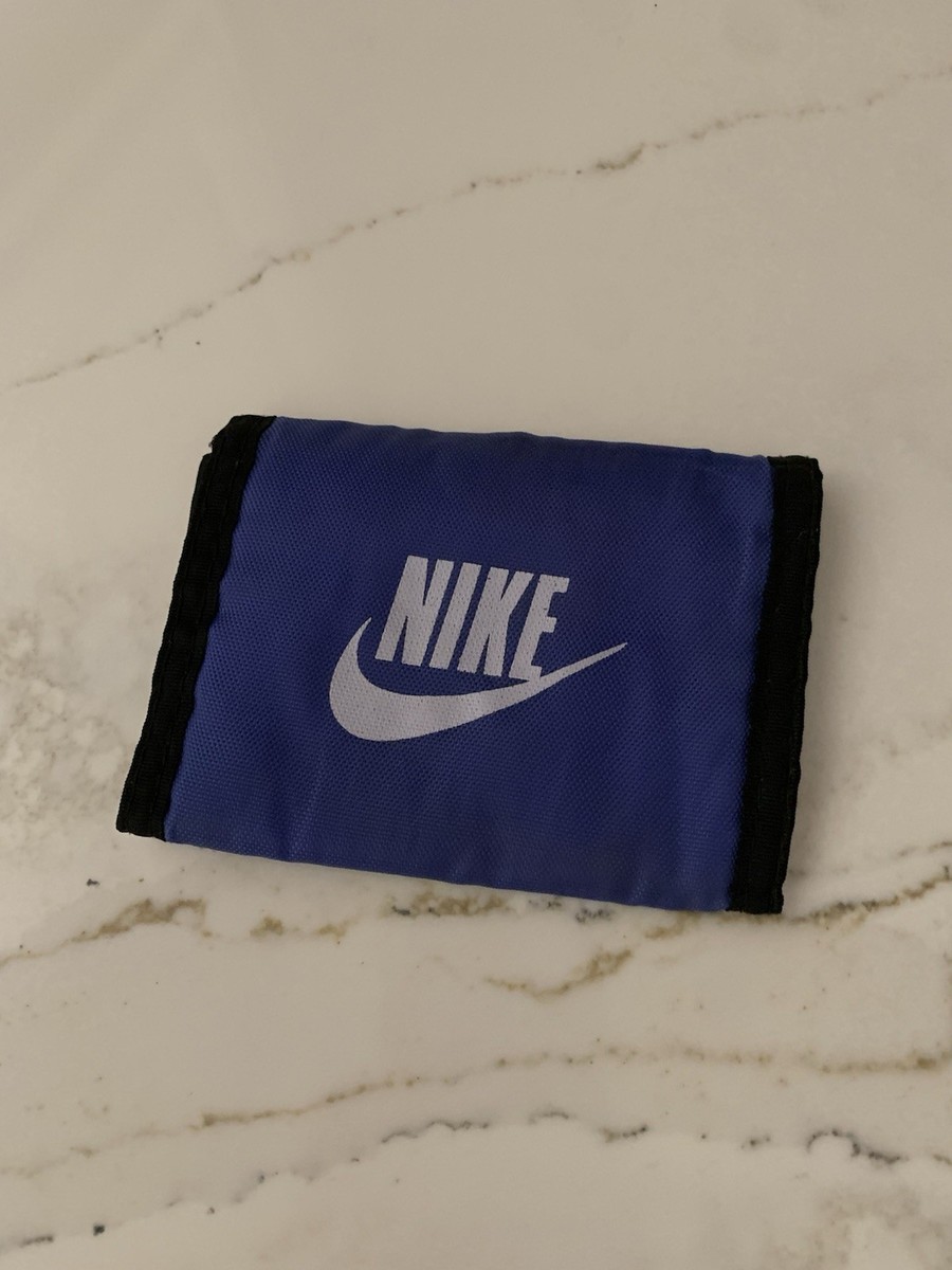 Vintage Late 80s Early 90s Nike Blue Wallet!! sweet retro look | eBay
