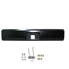 Rear Steel Roll Pan Black For Silverado Sierra Fleetside 99-06 2007 Classic Rear Steel Roll Pan Black For Silverado Sierra Fleetside 99-06 2007 Classic