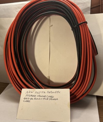 PROFESSIONAL SPEAKER Cable : HWY 836. Audiopipe 10 Gauge Speaker Cable  44 FT