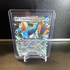 COBALION EX 64/86 DOUBLE RARE HOLOFOIL ME04: CHAOS RISING POKEMON EN