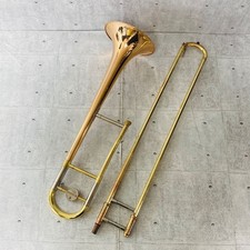 YAMAHA YSL-3530R Tenor Trombone Bb Red Brass Bell Made in Japan Good GP