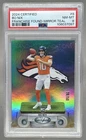 7097 Bo Nix 2024 Panini Certified Teal Mirror Franchise Foundations RC /50 PSA 8