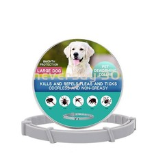 Dog collar Flea and Tick 8 Months Protections Adjustable Pet Collar for Dogs
