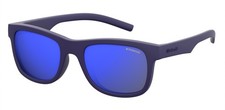 POLAROID KIDS PLD 8020/S CIW RUBBER BLUE 46/18/124 KIDS Sunglasses