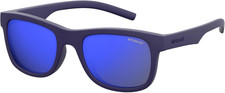 Sunglasses Kid'S PLD8020/S Square Sunglasses, RBBR BLUE, 46 Mm