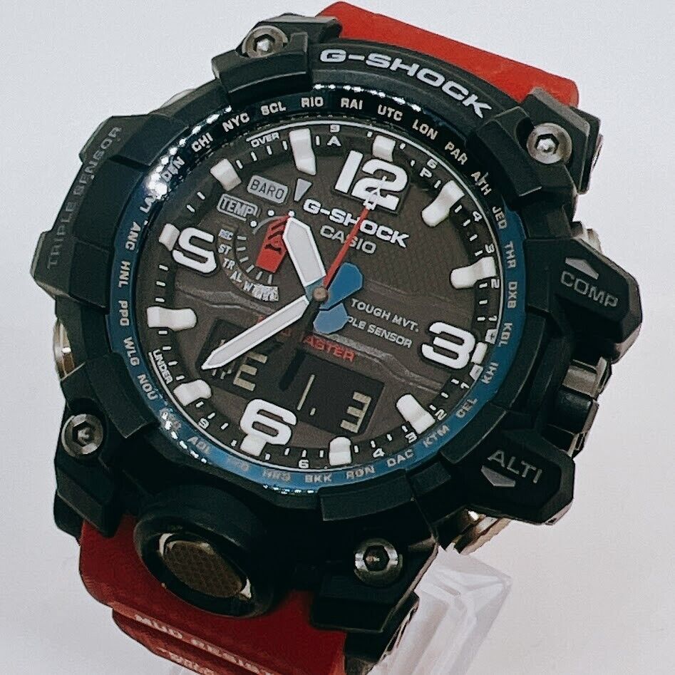 Casio G-shock Master Of G-land GWG-1000RD-4AJF Rescue Red Casio G-shock Master Of G-land GWG-1000RD-4AJF Rescue Red