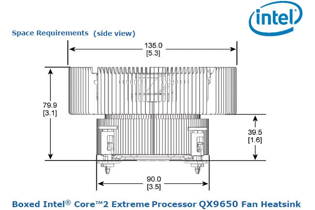 Original Intel QX9770 LED Cooling Fan (Brand New, Genuine Part) - Image 3 of 4