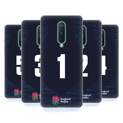 ENGLAND RUGBY UNION 2020/21 SPIELER AWAY KIT GEL HUELLE FÜR AMAZON ASUS ONEPLUS