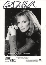 Gates McFadden handsigniertes Foto als Dr. Beverly Crusher (ST:TNG)