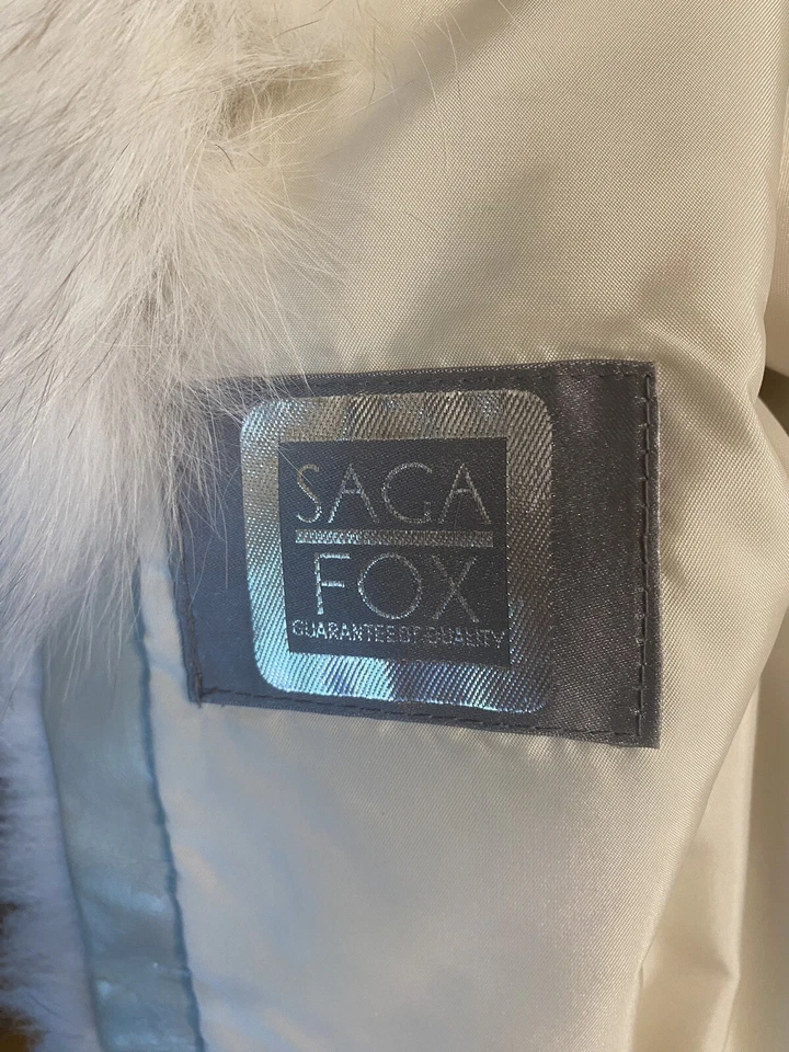 Fox Fur Luxury Jacket/coat By Saga Fox - Image 4 of 4
