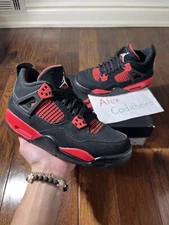 Size 6.5Y/8W - Air Jordan 4 Retro Mid Red Thunder 408452-016 | FREE SHIPPING✅
