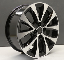 RENAULT CLIO MK5 ICONIC 16" ALLOY WHEEL RIM OEM BLACK 403009088R DIAMOND CUT X1