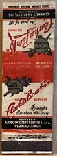 Clarke's Bourbon & Pure Rye Clarke's Pure Rye Inc Dundalk MD Matchbook Cover