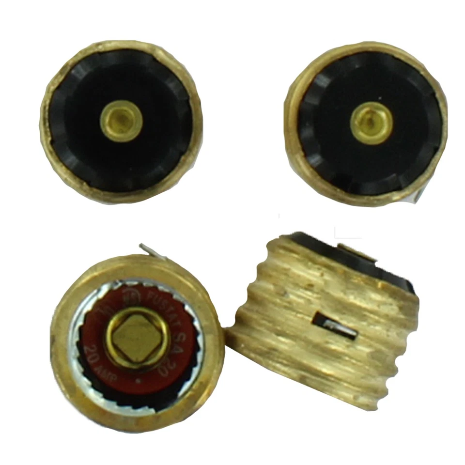 Eagle 20A-125V Tamper Proof Fuse Adapters, Type S - #686-20, Box of 4 - Imagem 2 de 2