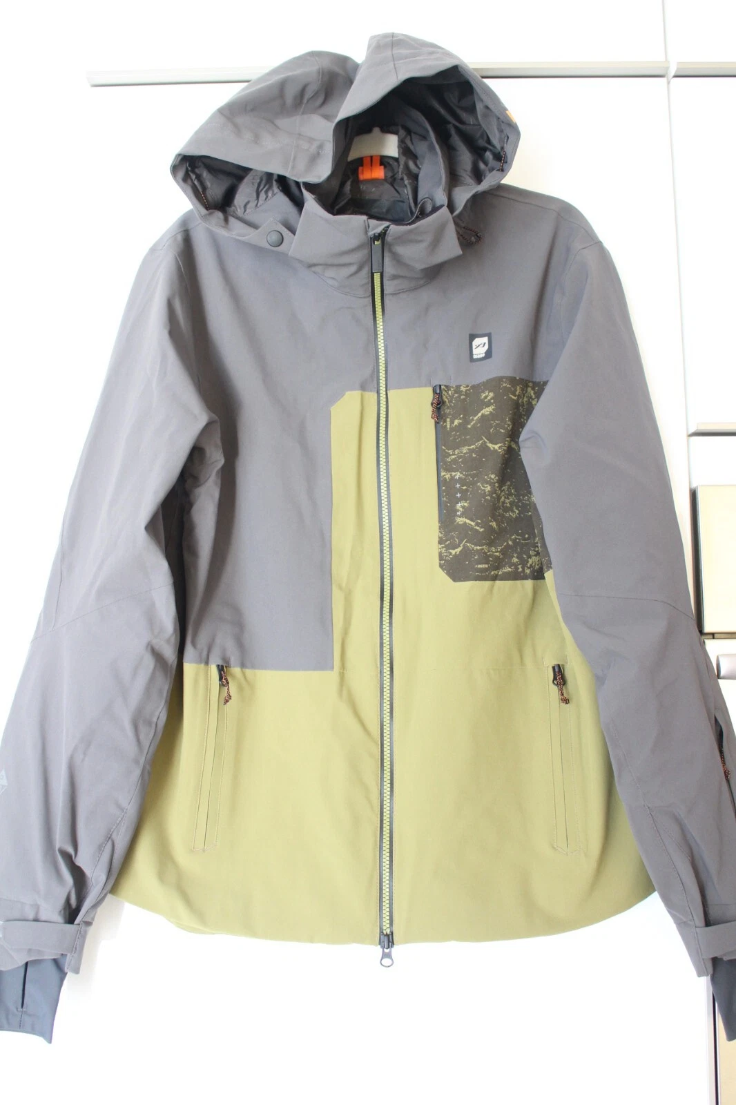 Orage Miller Shell Insulated Men's Jacket S Gray Green Small NWOT