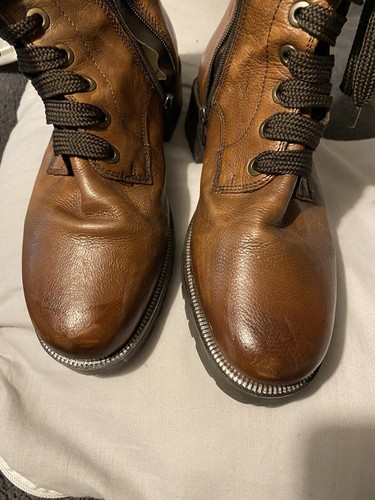 clarks ladies leather ankle boots size 6 - Picture 9 of 10