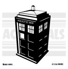 Dr. Who - Tardis - Vinyl Car Laptop decal sticker