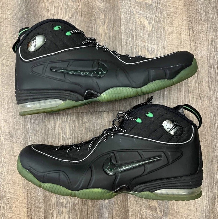 Nike 1/2 Cent Black Green Metallic Silver Size 11.5.  344646-002 Penny Air Max Nike Air 1/2 Cent Black Green Spark | eBay main image 4
