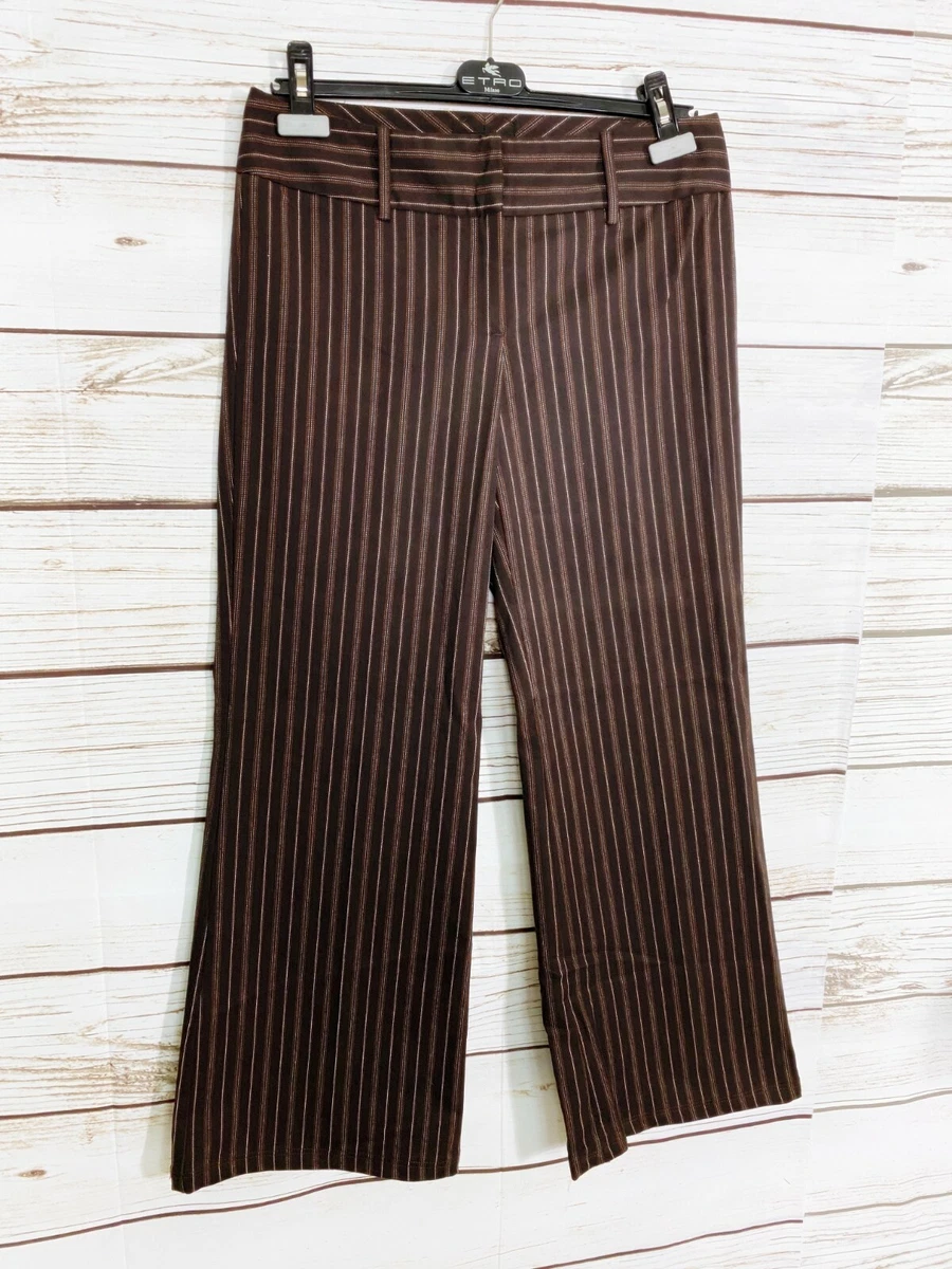 Solid High Waist Rib Knit Pants Casual Lettuce Hem Straight - Temu