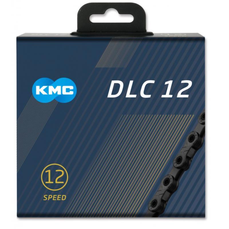 KMC DLC12 | Cadena 12v 126 Eslabones Negro