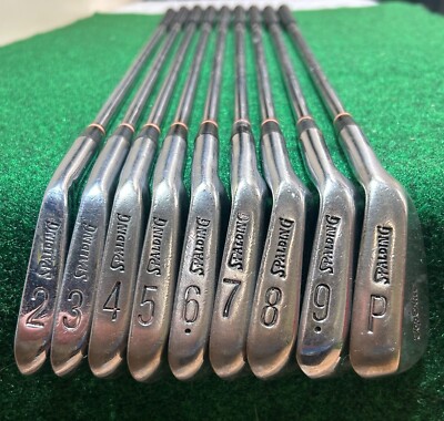 Spalding Top Flight Vintage Iron set 2-PW - NEW GRIPS - RARE | eBay