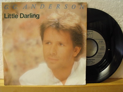 7'' Single - G.G. ANDERSON - Little Darling - Blonder Engel gesucht - Hansa 1988