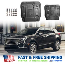 For Cadillac XT5 2017-2019 Under Engine Splash Guards Front Engine Mud Flaps